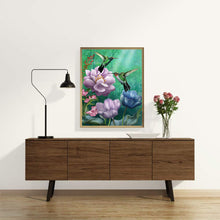 Load image into Gallery viewer, Hummingbird 40*50CM(Canvas) Full Round Drill Diamond Painting
