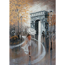 Load image into Gallery viewer, Elegant Lady 40*50CM(Canvas) Full Round Drill Diamond Painting
