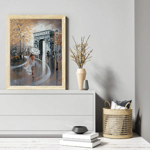 Elegant Lady 40*50CM(Canvas) Full Round Drill Diamond Painting