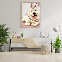 Load image into Gallery viewer, Puppy 30*40CM(Canvas) Full Round Drill Diamond Painting

