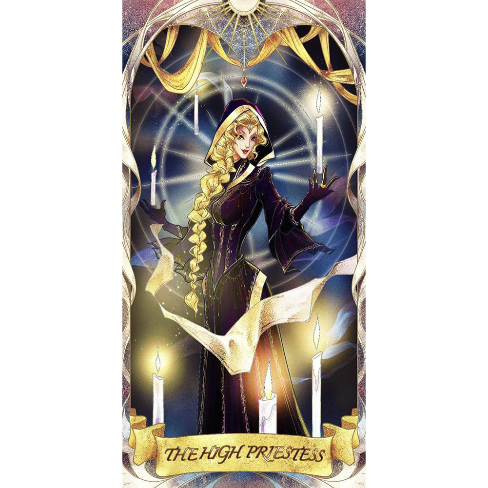 Yishu - Priestess - 45*80CM 11CT 3 Stamped Cross Stitch