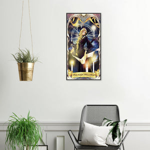Yishu - Priestess - 45*80CM 11CT 3 Stamped Cross Stitch