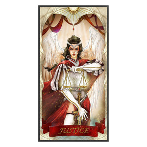 Yishu - Justice - 45*80CM 11CT 3 Stamped Cross Stitch