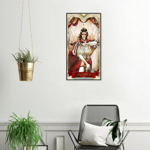 Yishu - Justice - 45*80CM 11CT 3 Stamped Cross Stitch