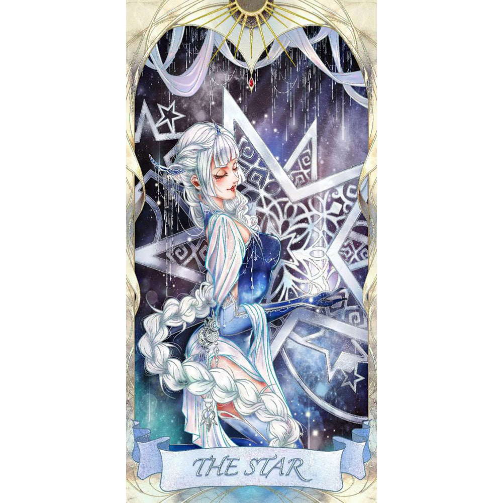 Yishu - Stars - 45*80CM 11CT 3 Stamped Cross Stitch