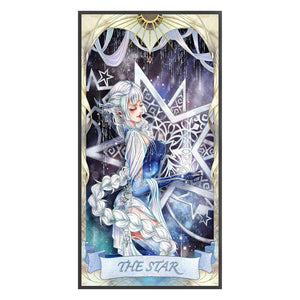 Yishu - Stars - 45*80CM 11CT 3 Stamped Cross Stitch