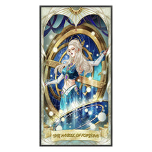 Load image into Gallery viewer, Yishu - Wheel Of Fortune - 45*80CM 11CT 3 Stamped Cross Stitch
