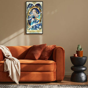 Yishu - Wheel Of Fortune - 45*80CM 11CT 3 Stamped Cross Stitch