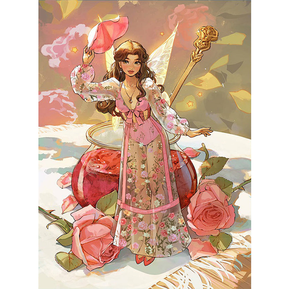 Anime Princess 40*50CM(Canvas) Full Round Drill Diamond Painting