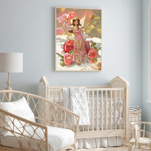 Anime Princess 40*50CM(Canvas) Full Round Drill Diamond Painting