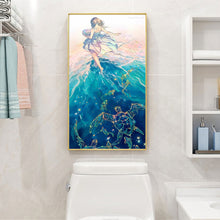 Load image into Gallery viewer, Clear Lake 30*70CM(Canvas) Full Round Drill Diamond Painting
