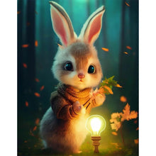 Load image into Gallery viewer, Cute Bunny 30*40CM(Canvas) Full Round Drill Diamond Painting
