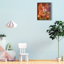Load image into Gallery viewer, Cute Cartoon Kitten 30*40CM(Canvas) Full Round Drill Diamond Painting
