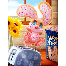 Load image into Gallery viewer, Cute Cookie Bunny 30*40CM(Canvas) Full Round Drill Diamond Painting
