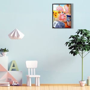 Cute Cookie Bunny 30*40CM(Canvas) Full Round Drill Diamond Painting
