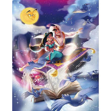 Load image into Gallery viewer, Disney&#39;S Aladdin And Princess Jasmine 30*40CM(Canvas) Full Round Drill Diamond Painting
