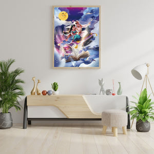 Disney'S Aladdin And Princess Jasmine 30*40CM(Canvas) Full Round Drill Diamond Painting