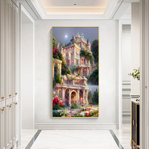 Dreamlike Castle 40*60CM(Canvas) Full Round Drill Diamond Painting