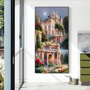 Dreamlike Castle 40*60CM(Canvas) Full Round Drill Diamond Painting
