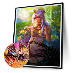 Sexy Girl 30*40CM(Canvas) Full Round Drill Diamond Painting