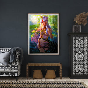 Sexy Girl 30*40CM(Canvas) Full Round Drill Diamond Painting