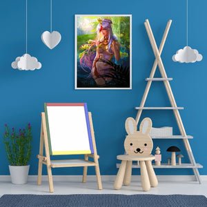 Sexy Girl 30*40CM(Canvas) Full Round Drill Diamond Painting