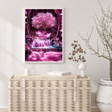 Load image into Gallery viewer, Purple Mood Tree 30*40CM(Canvas) Full Round Drill Diamond Painting
