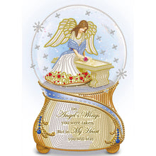 Load image into Gallery viewer, Angel Crystal Ball 30*40CM(Canvas) Partial Special Shaped Drill Diamond Painting
