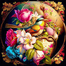 Load image into Gallery viewer, Birdsong And Flowers 40*40CM(Canvas) Full Round Drill Diamond Painting
