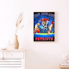 Load image into Gallery viewer, New England Patriots Football Team 30*40CM(Canvas) Full Round Drill Diamond Painting
