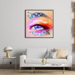 Enchanting Eyes 30*30CM(Canvas) Full Round Drill Diamond Painting