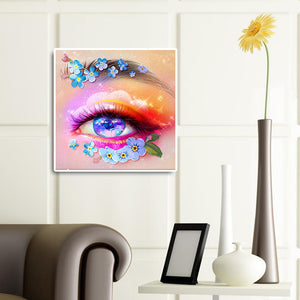 Enchanting Eyes 30*30CM(Canvas) Full Round Drill Diamond Painting