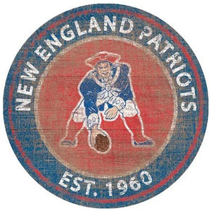 New England Patriots Football Team 40*40CM(Canvas) Full Round Drill Diamond Painting