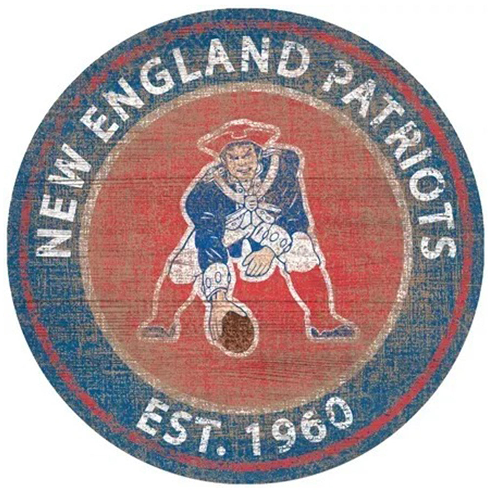 New England Patriots Football Team 40*40CM(Canvas) Full Round Drill Diamond Painting