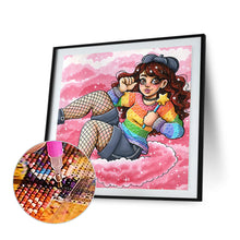 Load image into Gallery viewer, Anime Girl 40*40CM(Canvas) Full Round Drill Diamond Painting
