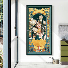 Load image into Gallery viewer, Girl 30*50CM(Canvas) Full Round Drill Diamond Painting
