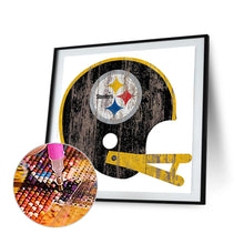 Load image into Gallery viewer, Pittsburgh Steelers Football Team 30*30CM(Canvas) Full Round Drill Diamond Painting
