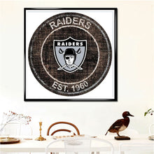 Load image into Gallery viewer, Las Vegas Raiders Football Team 40*40CM(Canvas) Full Round Drill Diamond Painting
