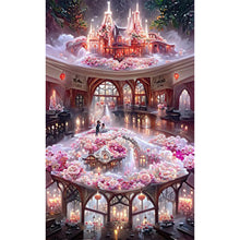 Load image into Gallery viewer, Rose Manor 50*80CM(Canvas) Full Round Drill Diamond Painting
