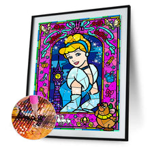 Load image into Gallery viewer, Princess Cinderella 30*40CM(Canvas) Full Round Drill Diamond Painting
