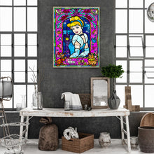 Load image into Gallery viewer, Princess Cinderella 30*40CM(Canvas) Full Round Drill Diamond Painting
