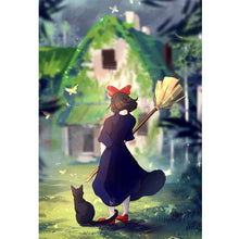 Load image into Gallery viewer, Huancan - Hayao Miyazaki&#39;S Kiki&#39;S Delivery Service - 40*55CM 11CT 3 Counted Cross Stitch
