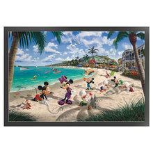 Load image into Gallery viewer, Huancan - Mickey Mouse Clubhouse Resort - 56*40CM 11CT 3 Counted Cross Stitch
