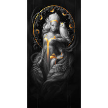 Load image into Gallery viewer, Yishu - Fantasy Girl And Owl - 50*90CM 11CT 3 Stamped Cross Stitch
