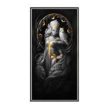 Load image into Gallery viewer, Yishu - Fantasy Girl And Owl - 50*90CM 11CT 3 Stamped Cross Stitch

