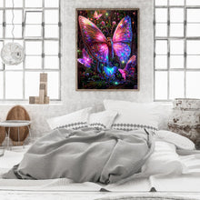 Load image into Gallery viewer, Beautiful Butterfly 30*40CM(Canvas) Full Round Drill Diamond Painting
