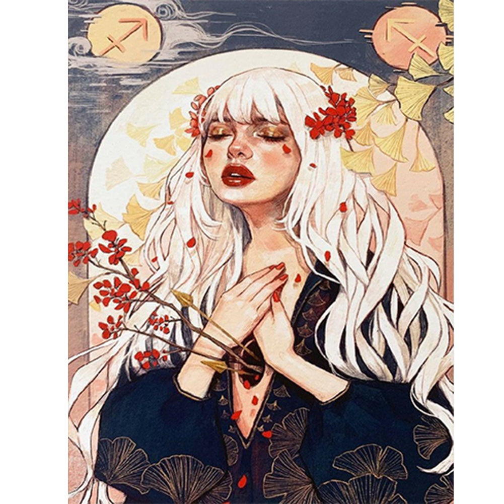 Fortune Teller 30*40CM(Canvas) Full Round Drill Diamond Painting