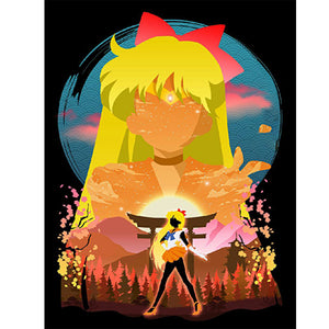 Sailor Moon 30*40CM(Canvas) Full Round Drill Diamond Painting