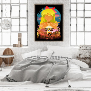 Sailor Moon 30*40CM(Canvas) Full Round Drill Diamond Painting