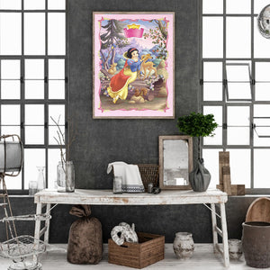 Snow White 30*40CM(Canvas) Full Round Drill Diamond Painting